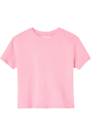 American Vintage T-shirt en tissu flammé