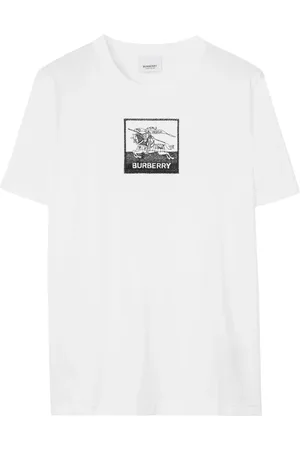 Burberry T-shirt en coton à logo