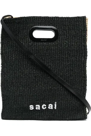 SACAI Sac cabas à logo brodé