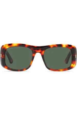 Gucci Lunettes de soleil GG1080S à monture rectangulaire