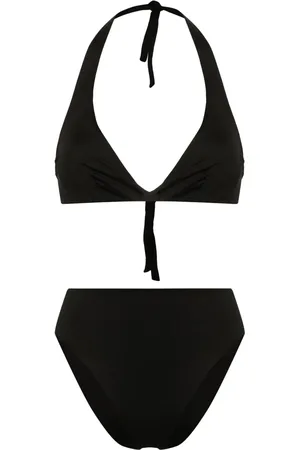 FISICO Bikini triangle à patch logo
