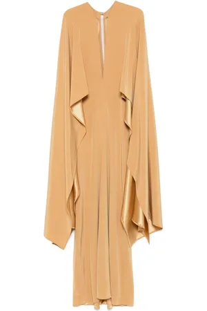 STEPHANE ROLLAND Robe longue en crêpe