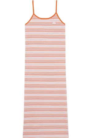 Chocoolate Robe mi-longue à rayures