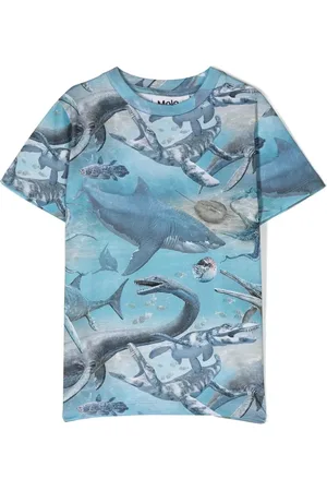 Molo T-shirt en coton à imprimé graphique