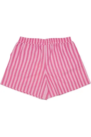 MAX&Co. Kids Short rayé à logo brodé