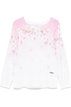 MONNALISA Pull à fleurs