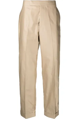 Alexander McQueen Pantalon à coupe droite