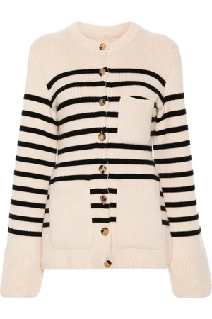 Khaite Cardigan crop à manches longues