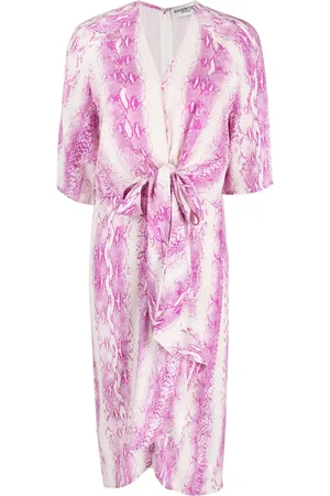 Essentiel Antwerp Robe mi-longue Dooler à imprimé peau de serpent
