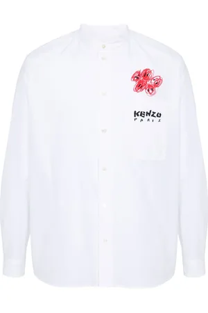 Kenzo Chemise Drawn Varsity