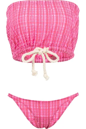 Lisa Marie Fernandez Bikini Victor à lien de resserrage