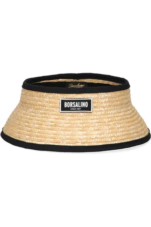 Borsalino Visière Virgilio en paille
