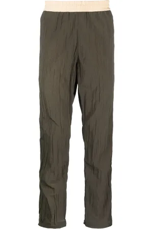 RANRA Pantalon droit à taille élastiquée