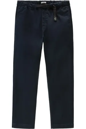 Woolrich Pantalon droit à taille ceinturée