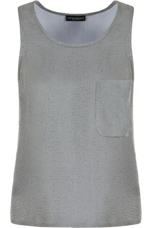 Emporio Armani Débardeur à motif géométrique