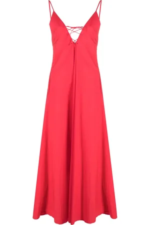 FORTE FORTE Robe longue à détail de laçage