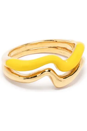 Missoma Bague double à design structuré