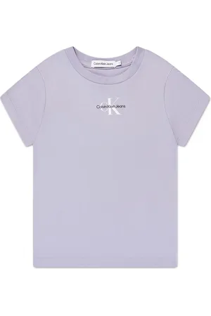 Calvin Klein T-shirt en coton à logo imprimé