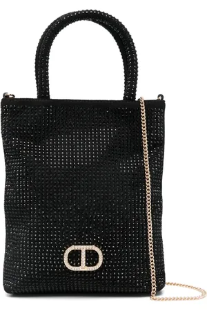 Twin-Set Mini sac à main à ornements en cristal