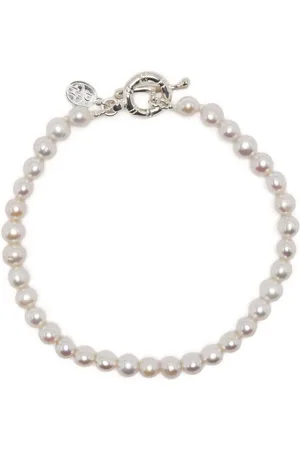 Dower and Hall Bracelet serti de perles à fermoir en T