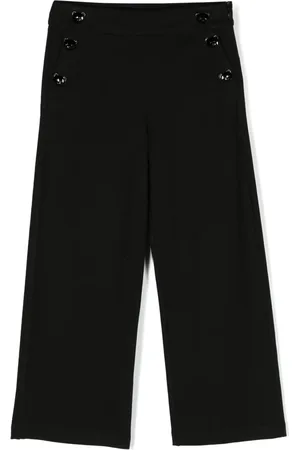 Moschino Pantalon droit à logo imprimé