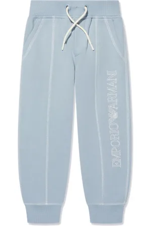 Emporio Armani Pantalon de jogging à logo imprimé