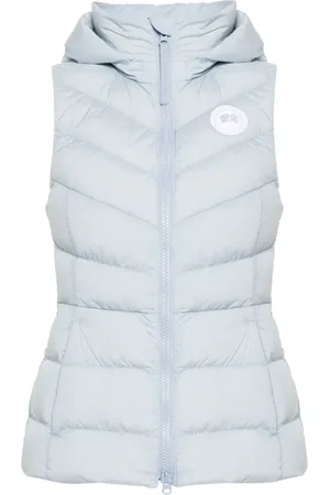 Canada Goose Gilet matelassée Clair à patch logo