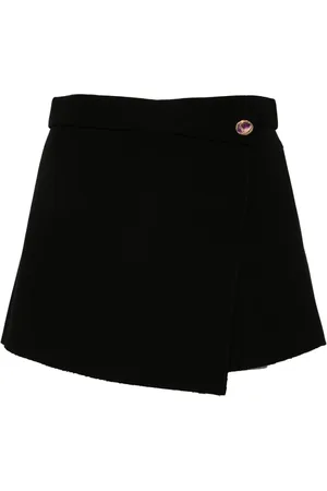 Msgm Jupe-short mini à bords francs
