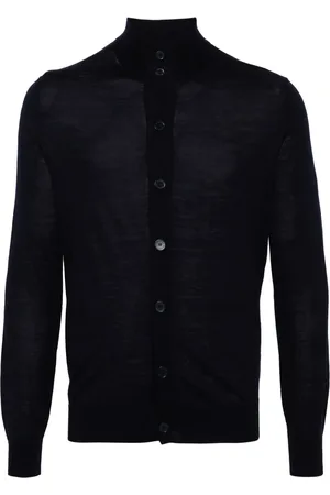 BALLANTYNE Cardigan en laine à col roulé