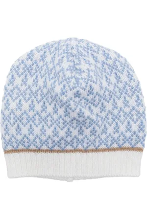 COLORICHIARI Bonnet à logo en intarsia