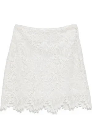 ERMANNO SCERVINO Minijupe à fleurs en dentelle
