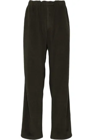 UNDERCOVER Pantalon droit à applique logo