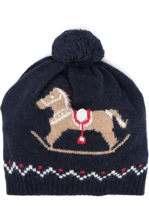 PATACHOU Bonnet en maille intarsia