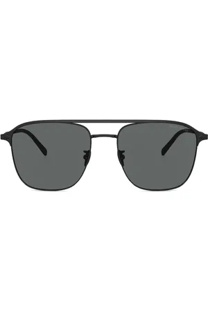Giorgio Armani Lunettes de soleil à logo imprimé