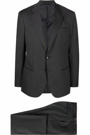 Giorgio Armani Costume cintré en laine