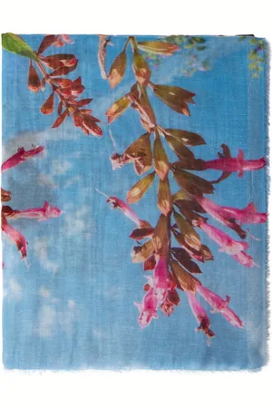 Faliero Sarti Foulard à fleurs imprimées