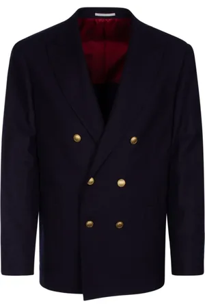 Brunello Cucinelli Blazer à boutonnière croisée
