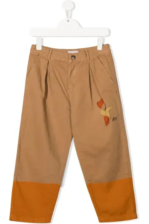 Bobo Choses Pantalon droit à imprimé graphique