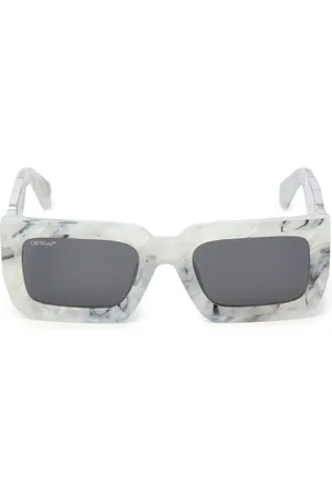 OFF-WHITE Lunettes de soleil Boston à logo
