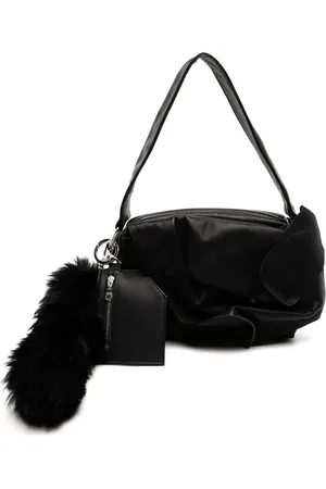 YOHJI YAMAMOTO Mini sac à bandoulière en cuir