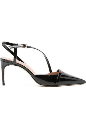 Serafini Escarpins en cuir verni 80 mm