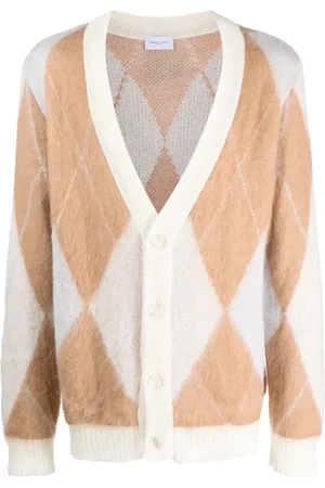 Family First Cardigan à motif de losanges