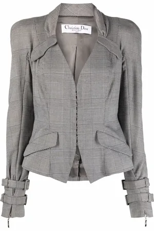 Dior Veste à carreaux (années 1990)