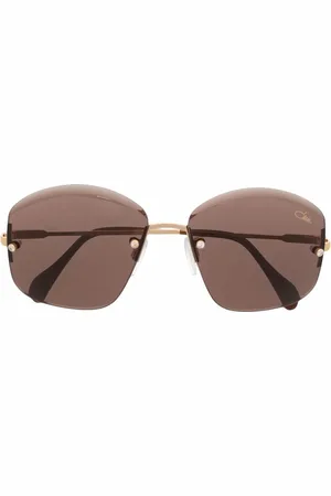 Cazal Lunettes de soleil à verres structurés