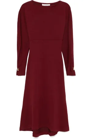 Serafini Robe en maille fine à coupe mi-longue