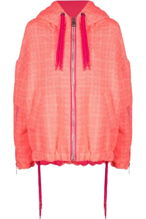 Khrisjoy Veste en tweed à capuche