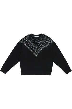 MARCELO BURLON Pull à imprimé bandana