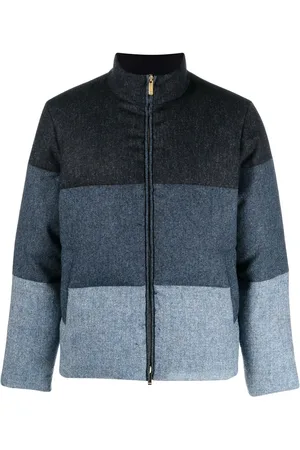 Thom Browne Veste matelassée à design colour block