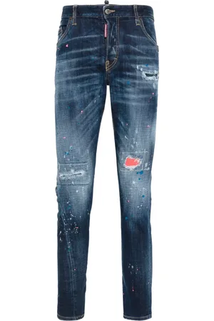 Dsquared2 Jean Sexy Twist à effet usé