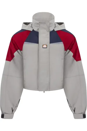 MARTINE ROSE Veste crop à design colour block